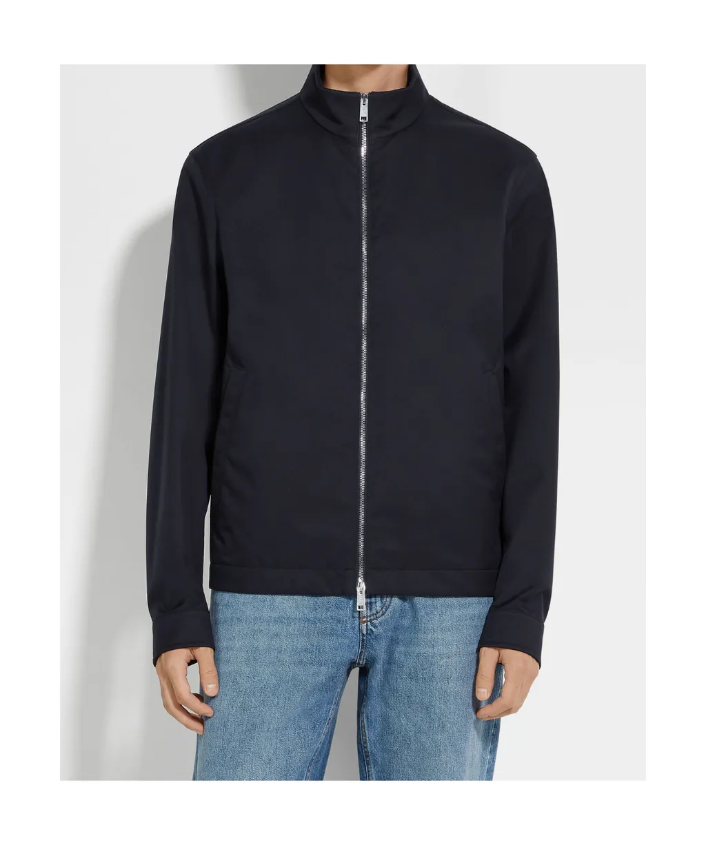 Zip-Up Bomber Jacket