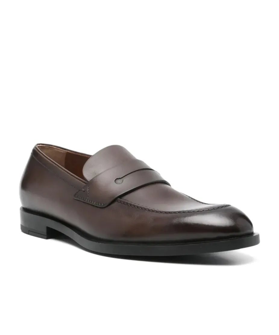 Leather Penny Loafers