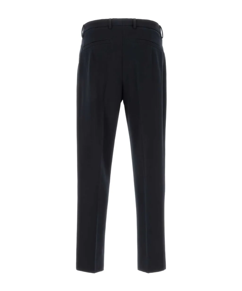 Belt-Loop Casual Pants