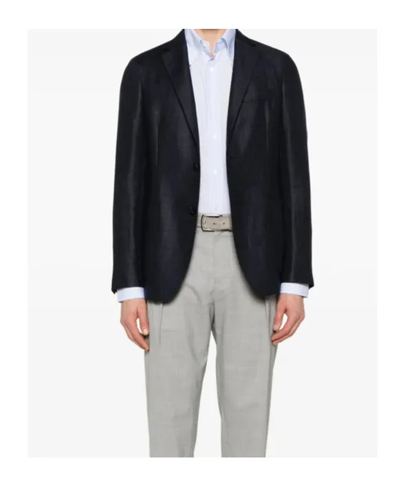 Long-Sleeved Suit Coat