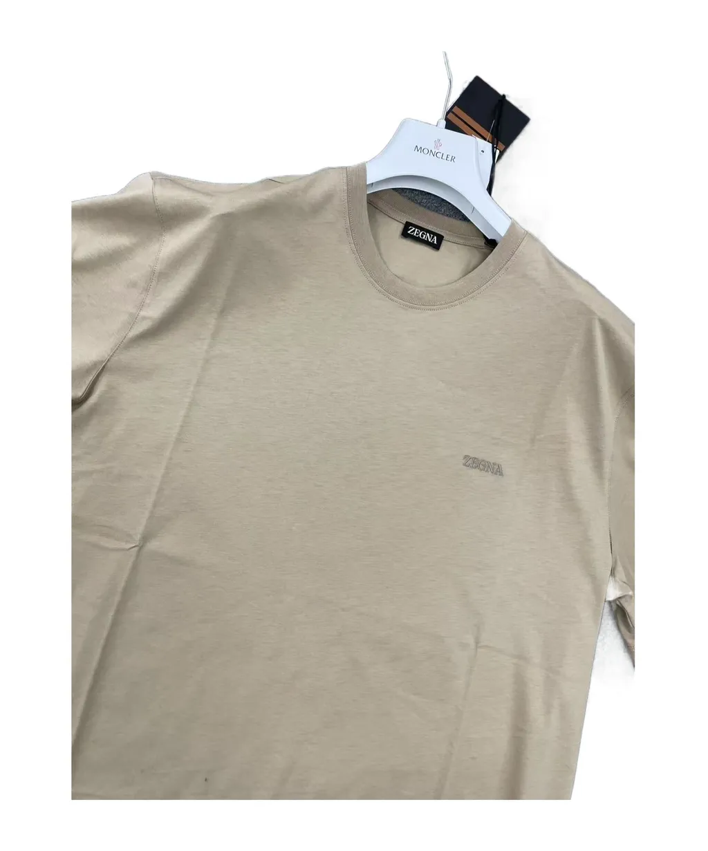 Logo Embroidered Crewneck T-Shirt