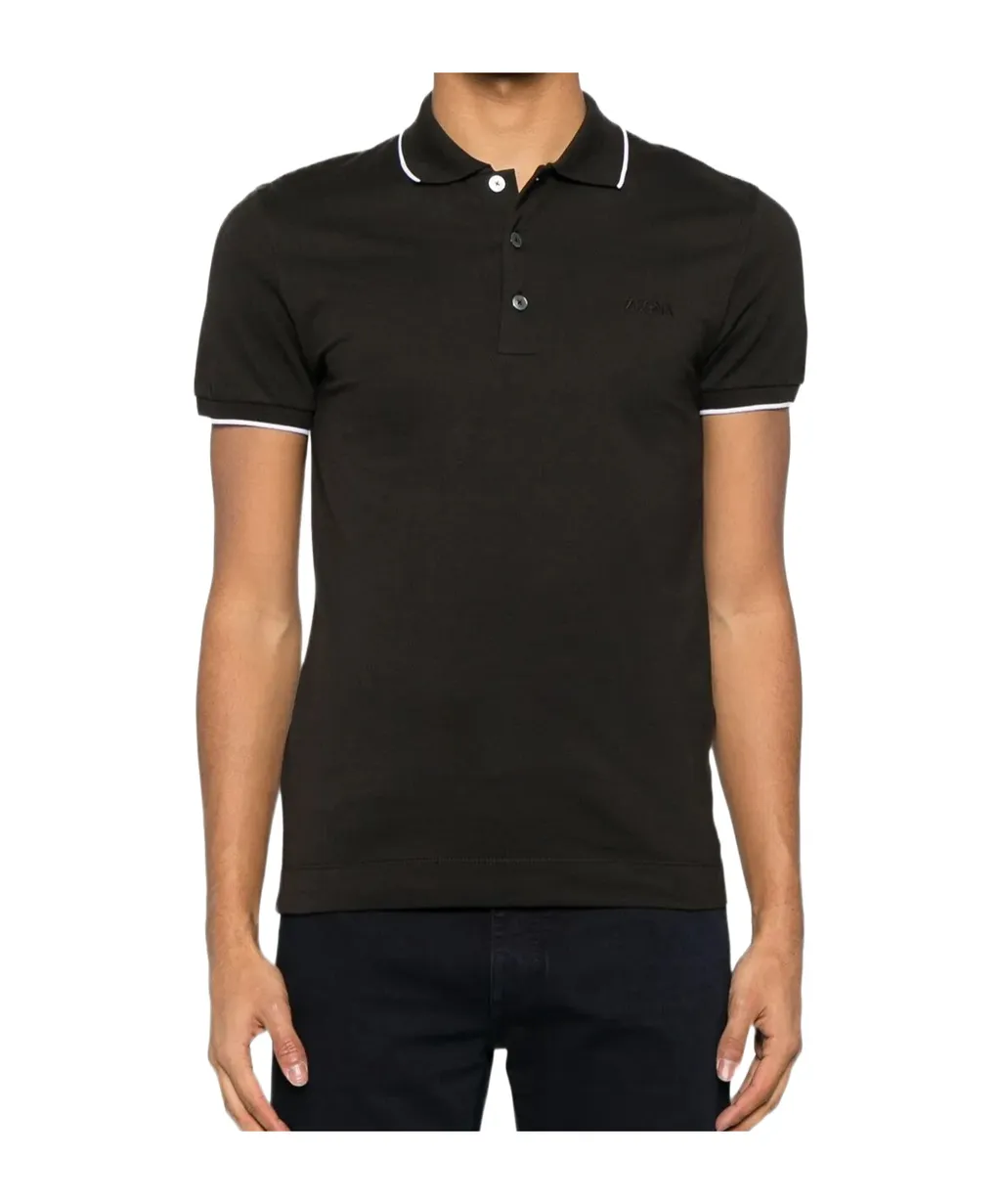 Stretch-Cotton Polo Shirt