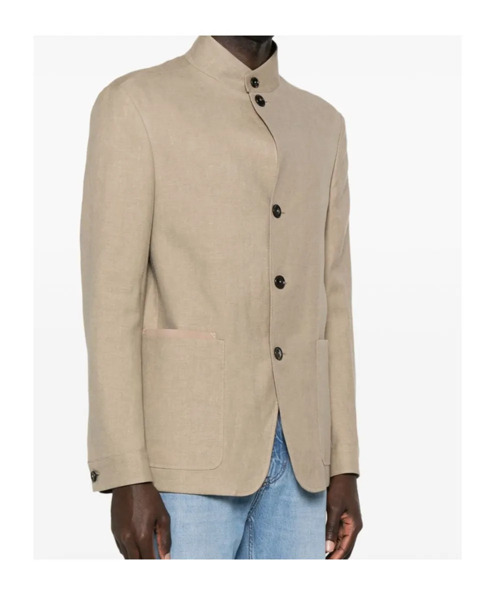 Single-Breasted Tailored Blazer