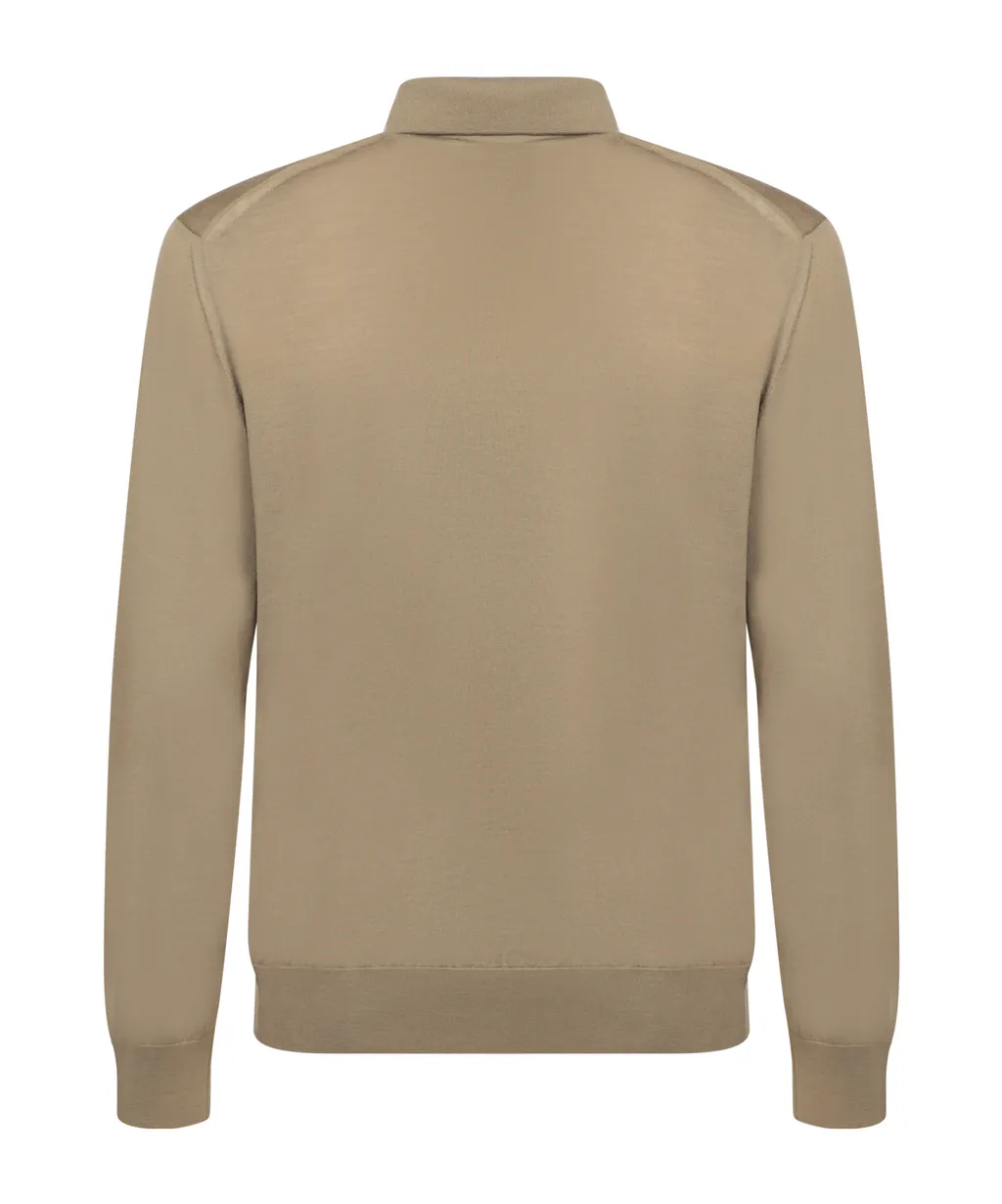 Wool Polo Shirt