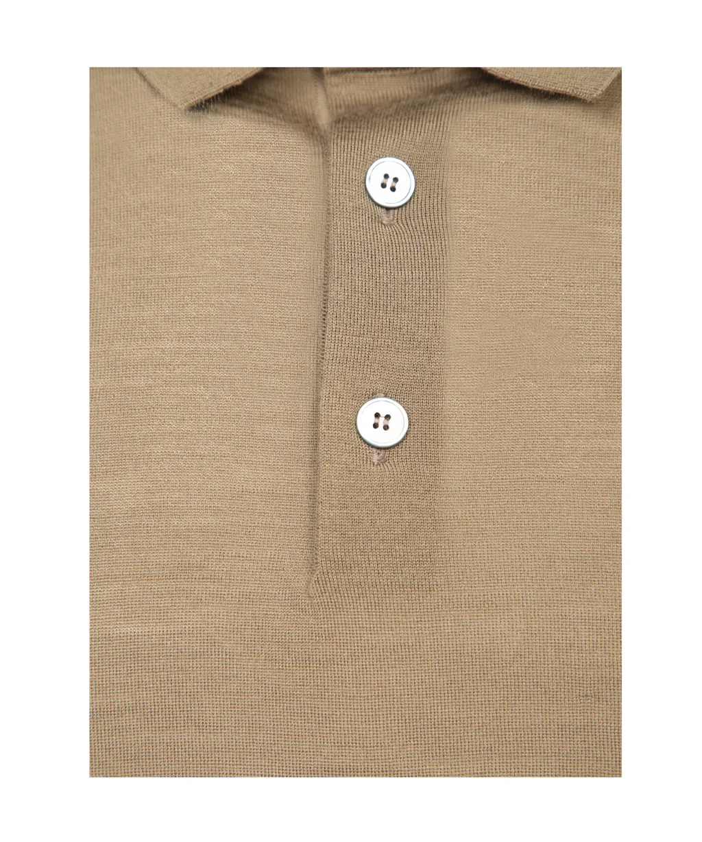 Wool Polo Shirt