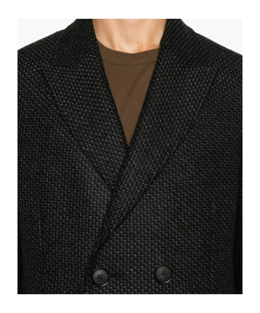 Double-Breasted Coat