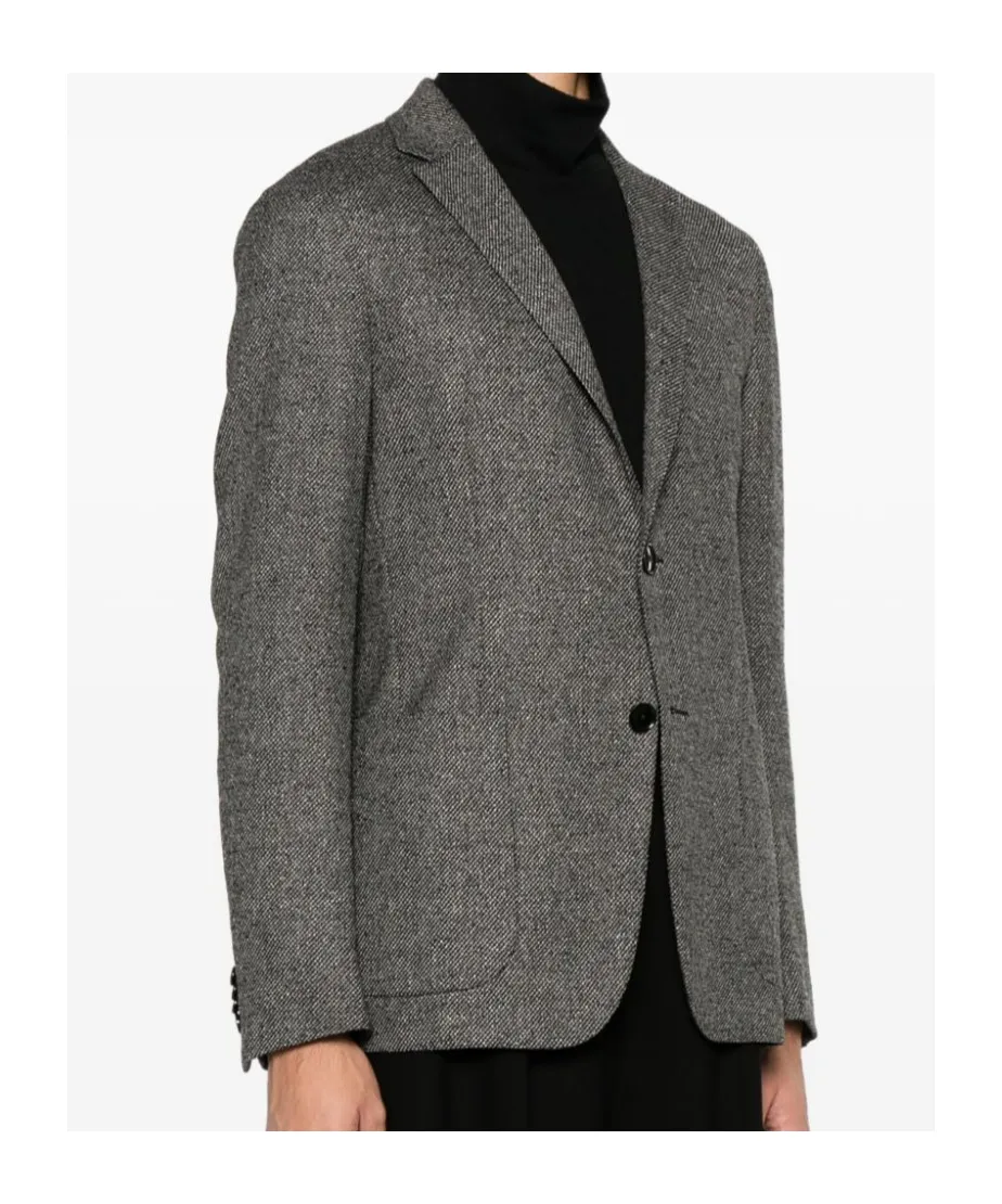 Long-Sleeved Suit Coat