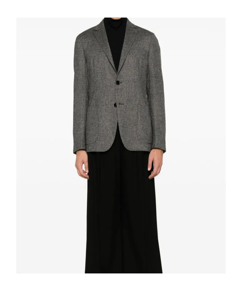 Long-Sleeved Suit Coat