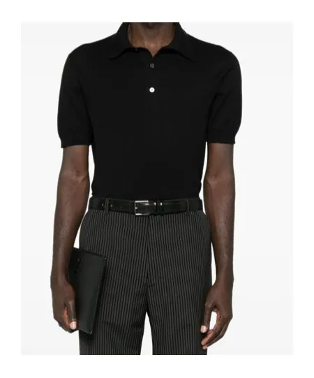 Knitted Polo Shirt