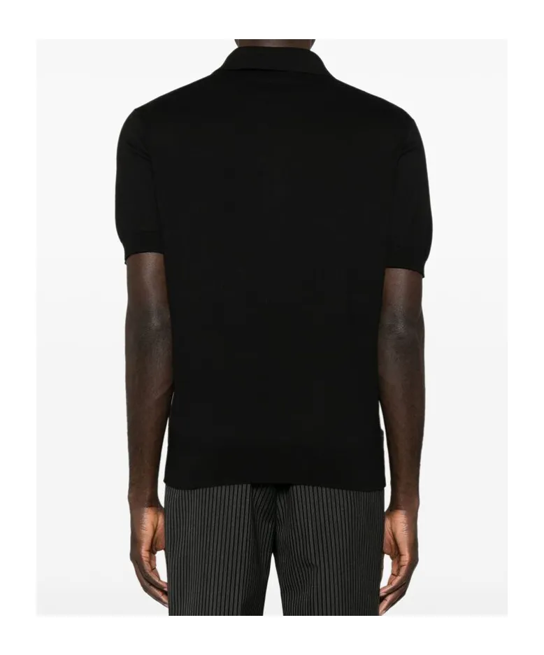 Knitted Polo Shirt