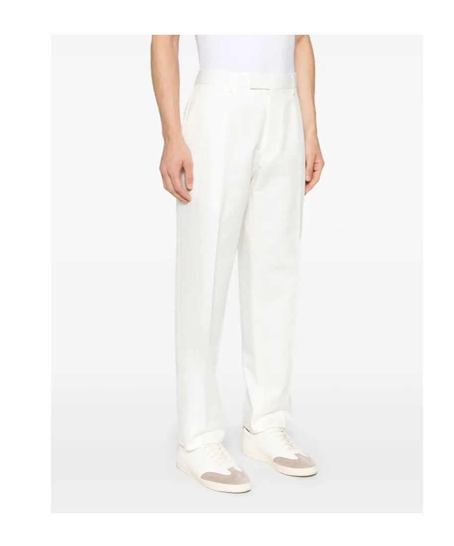 Belt-Loop Casual Pants