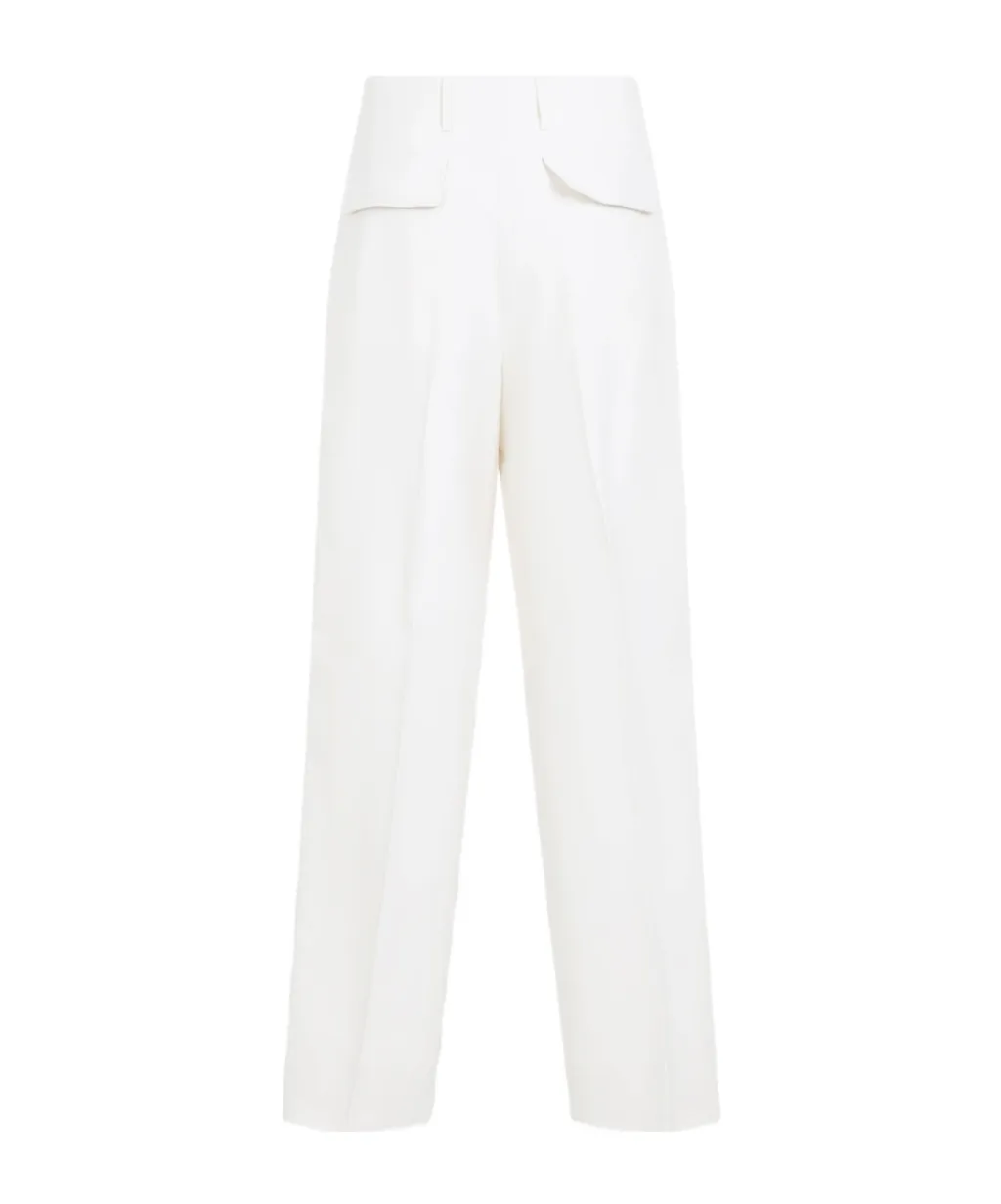 Belt-Loop Casual Pants