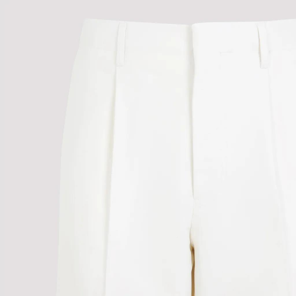 Belt-Loop Casual Pants