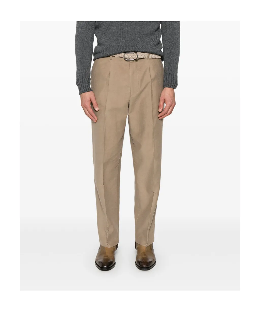 Belt-Loop Casual Pants