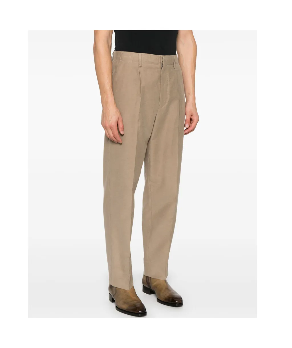 Belt-Loop Casual Pants