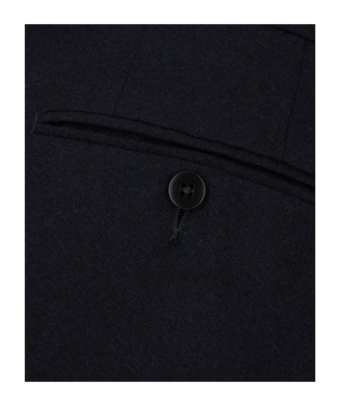 Pressed-Crease Tapered Trousers