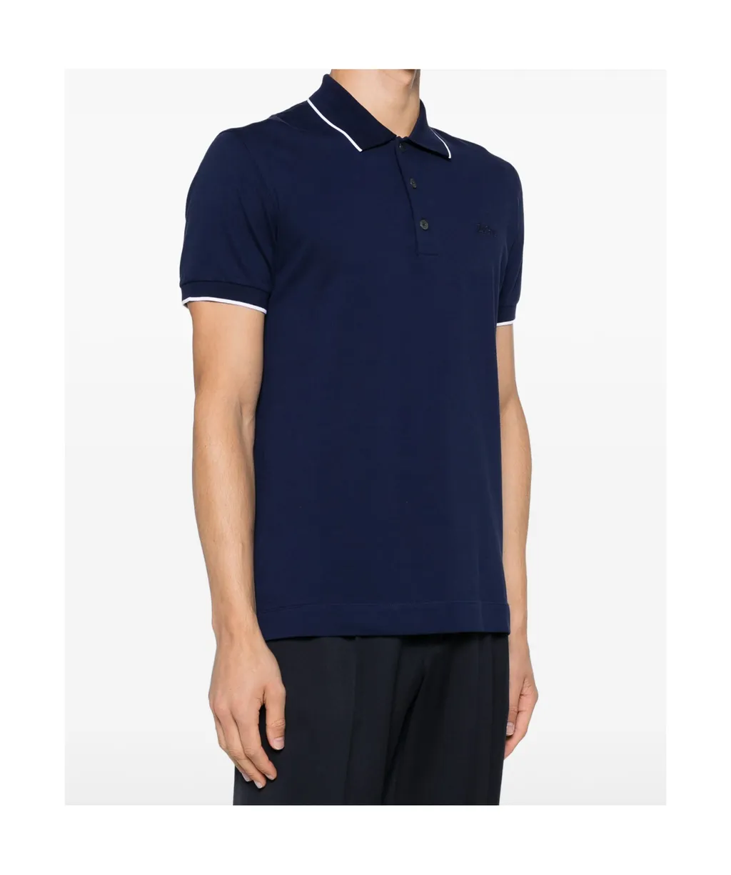 Embroidered-Logo Polo Shirt