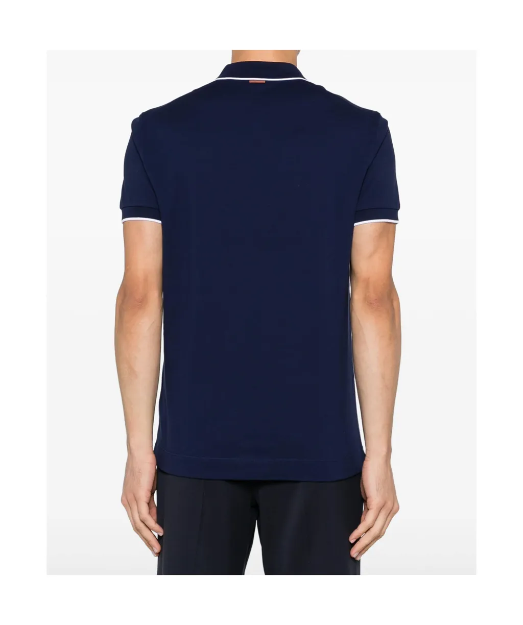 Embroidered-Logo Polo Shirt