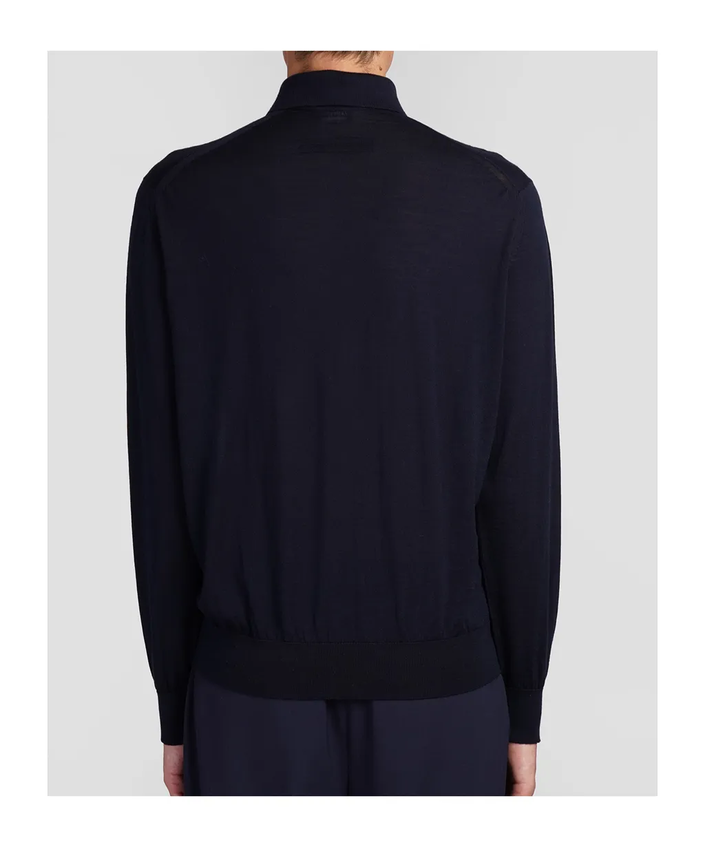 Straight Hem Knitted Jumper