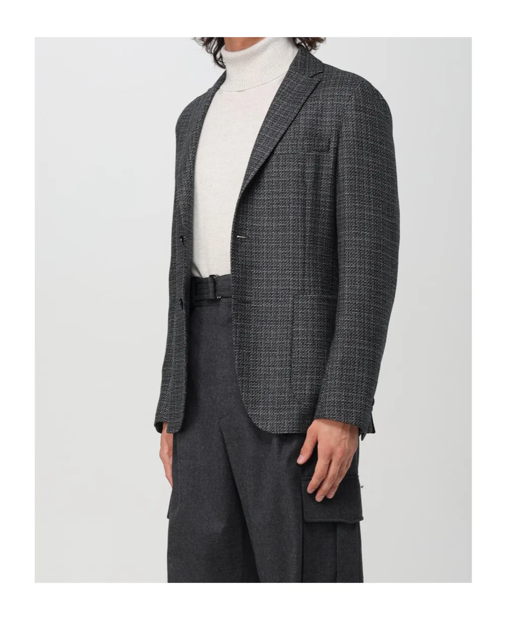 Long-Sleeved Suit Coat