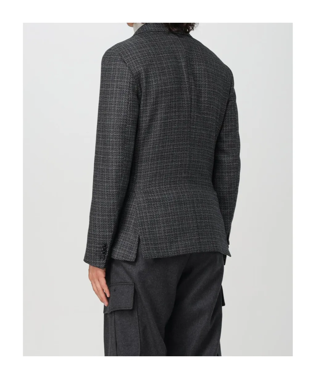 Long-Sleeved Suit Coat