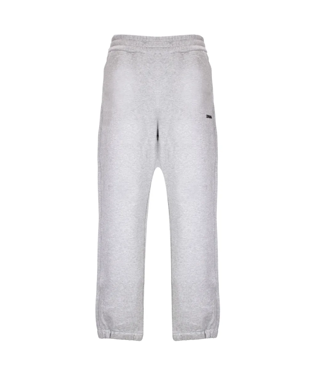 Rubberised-Logo Track Pants