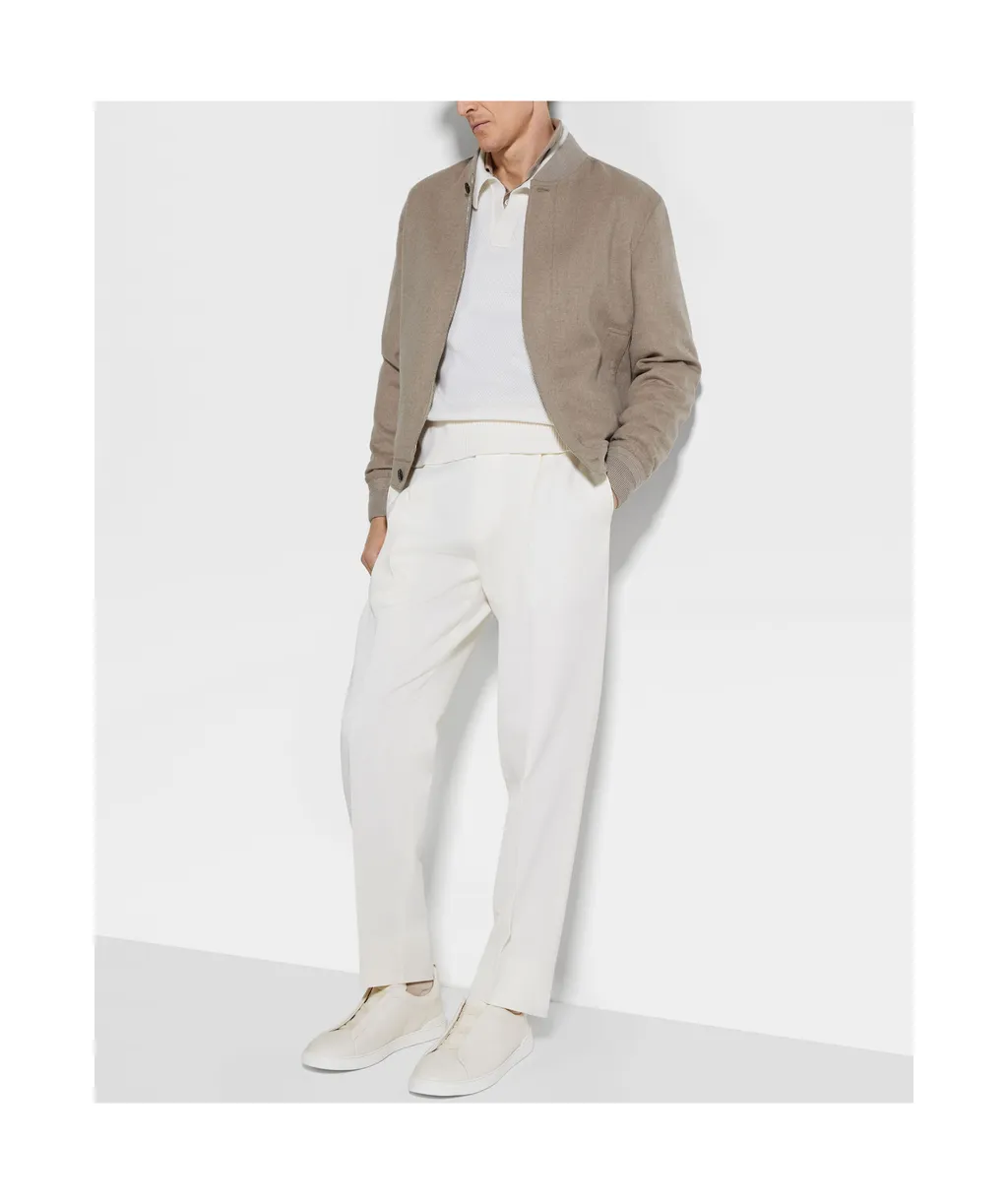 Straight-Leg Tailored Pants