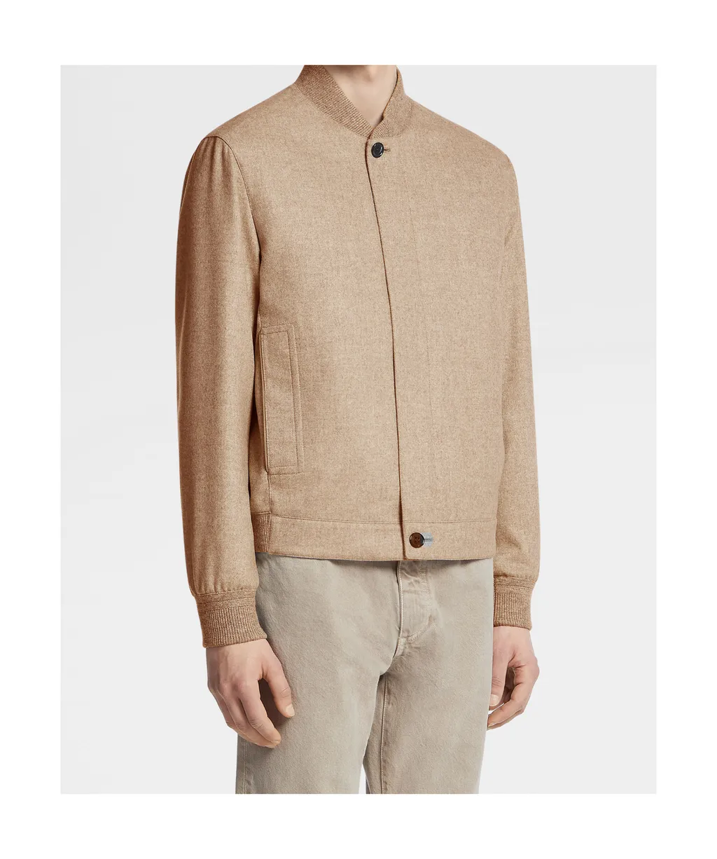 Oasi Buttoned Long-Sleeved Jacket