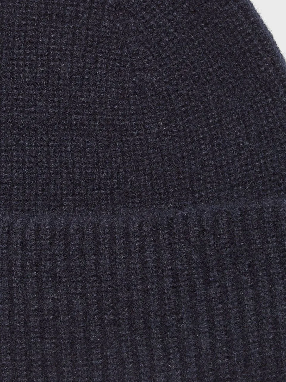 Turn-Up Hem Knitted Beanie