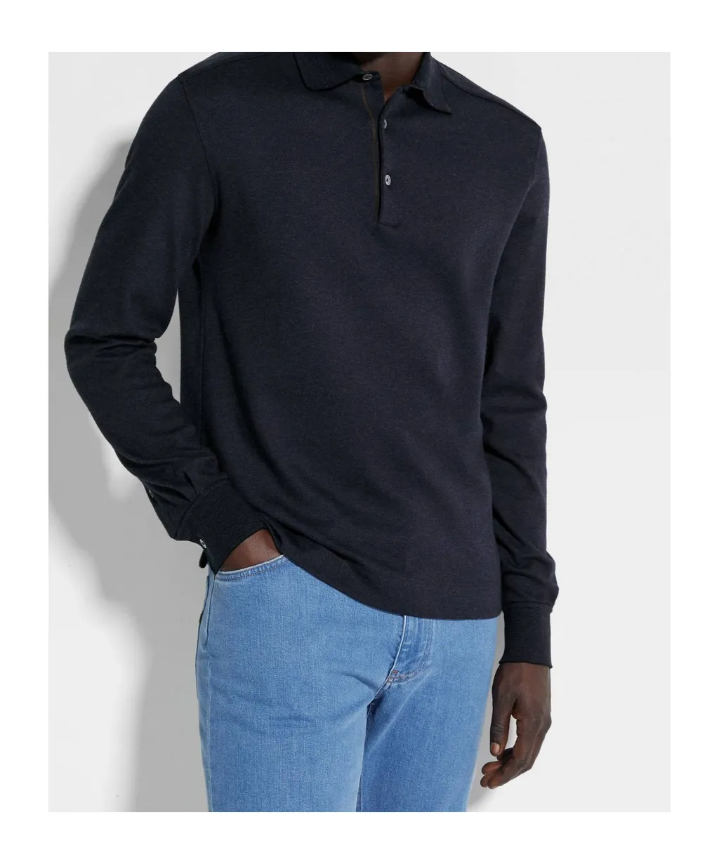 Long Sleeve Polo Shirt