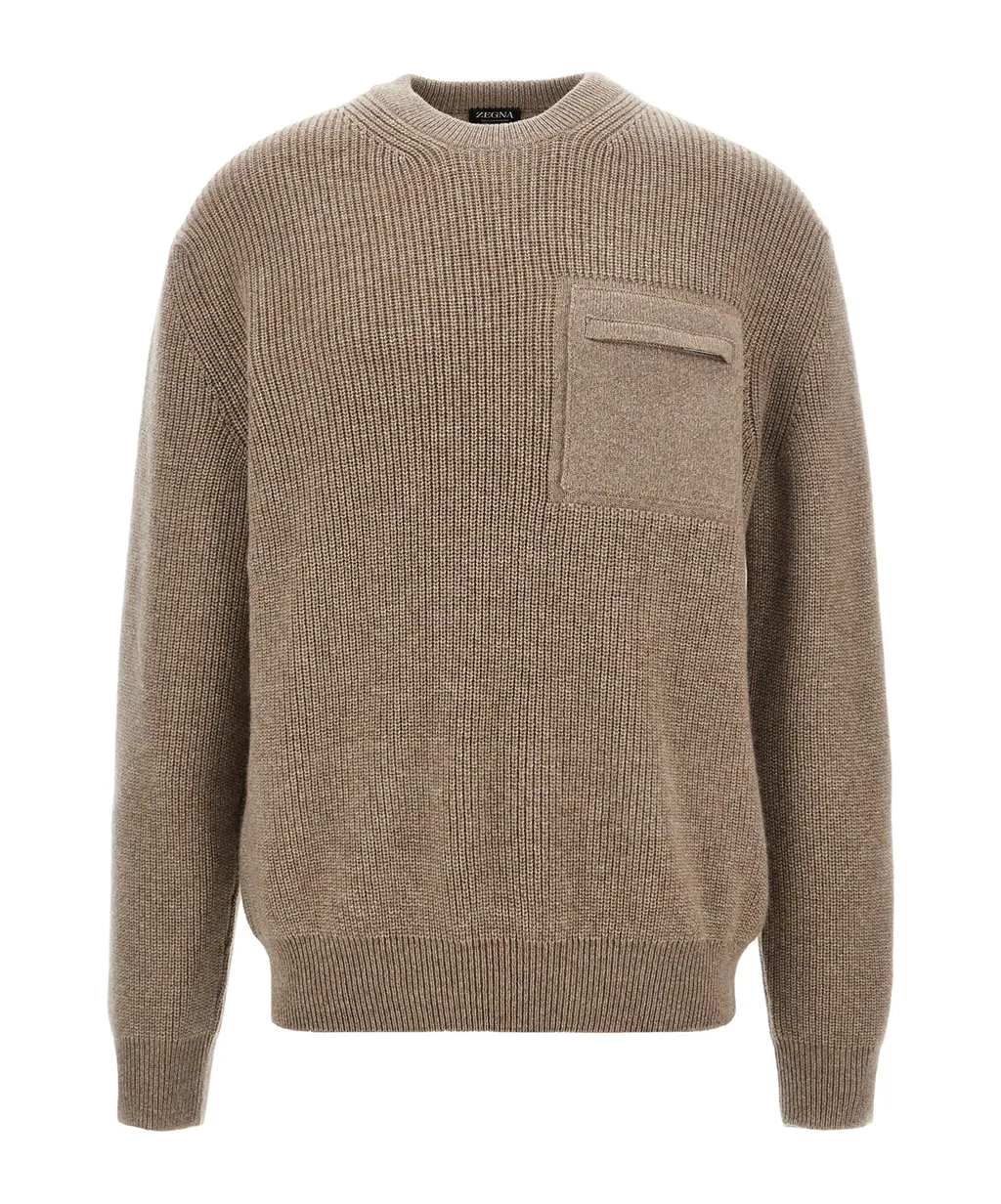 Crewneck Knitted Jumper