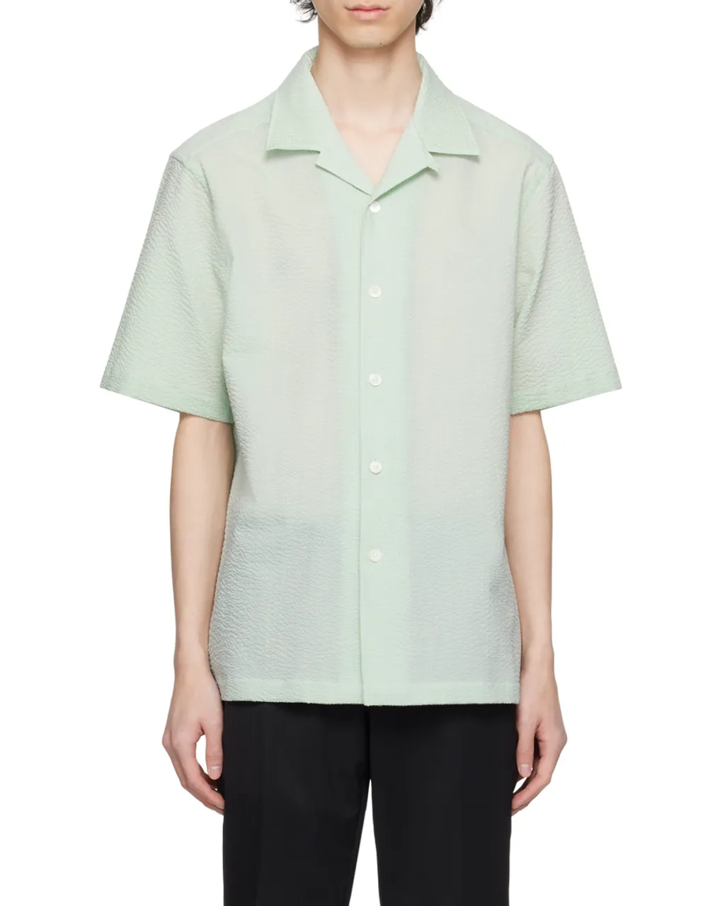 Button Lapel Shirt