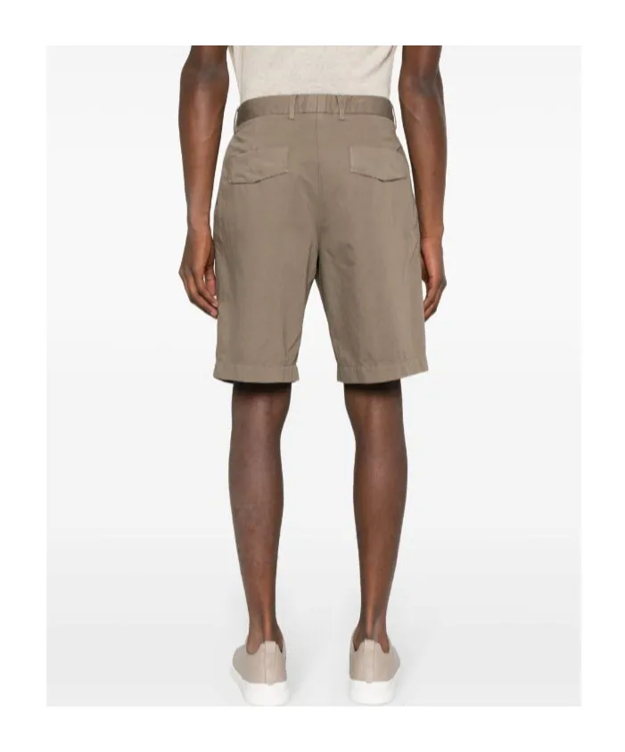 Cotton-Blend Chino Shorts