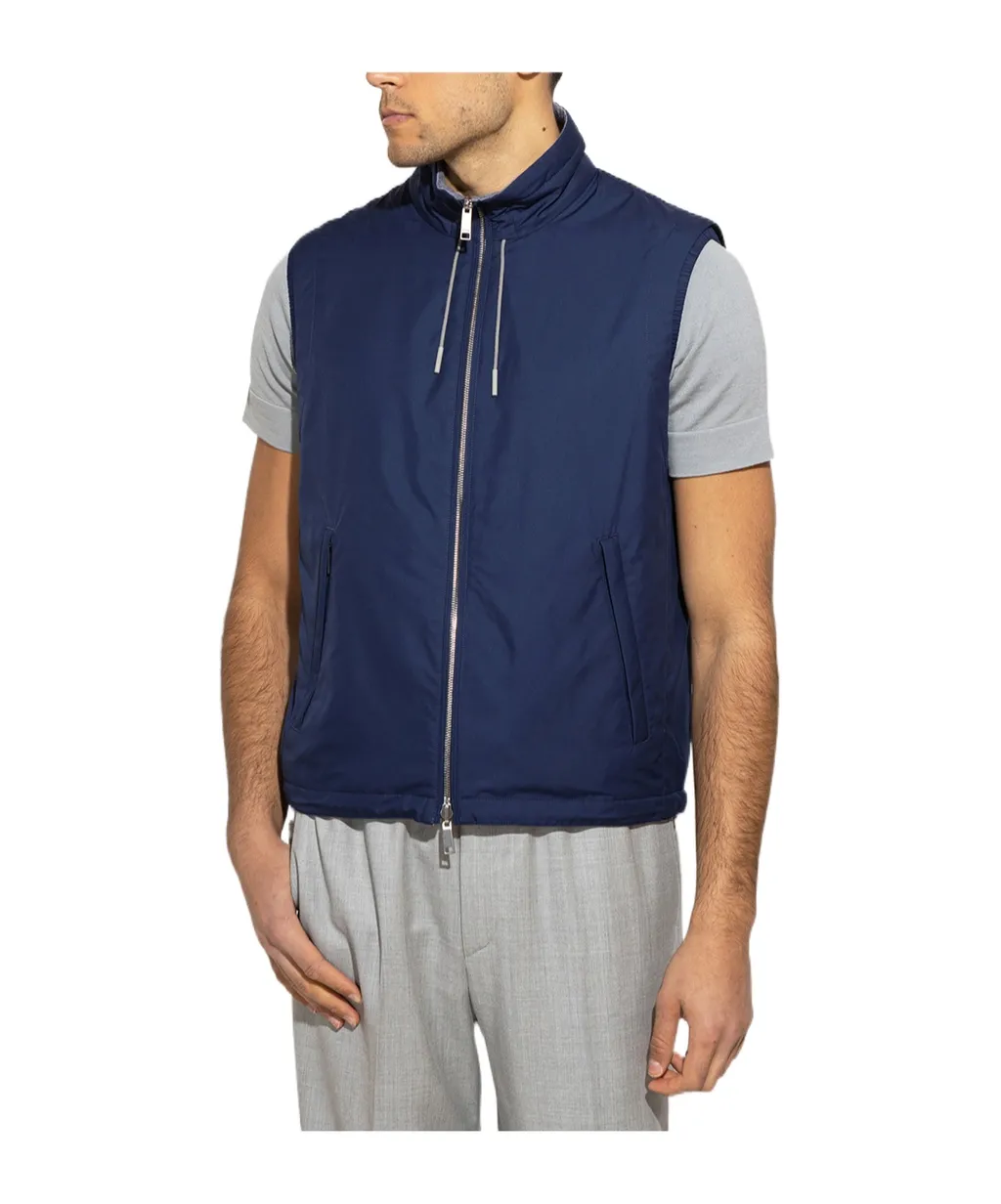 Reversible Zip-Up Vest