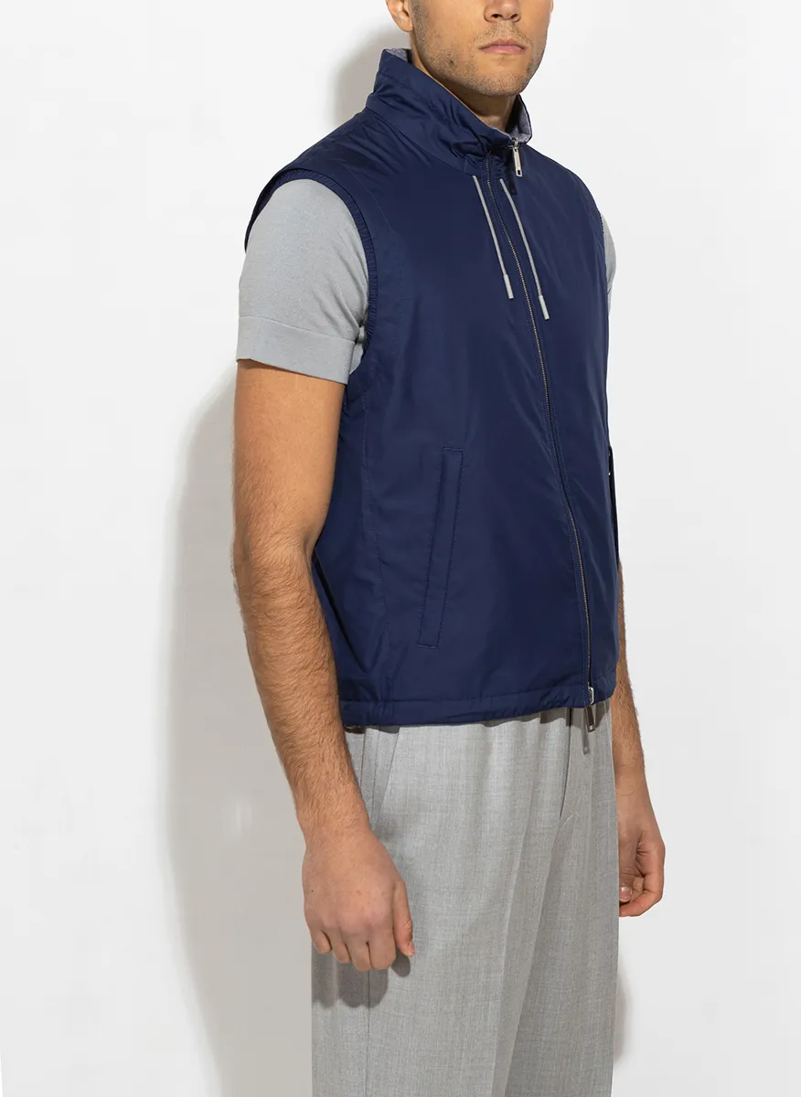 Reversible Zip-Up Vest