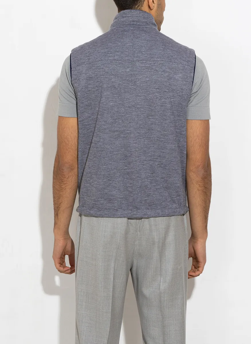 Reversible Zip-Up Vest