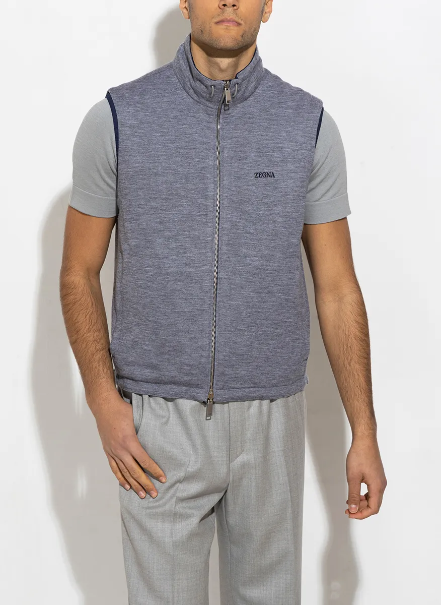 Reversible Zip-Up Vest