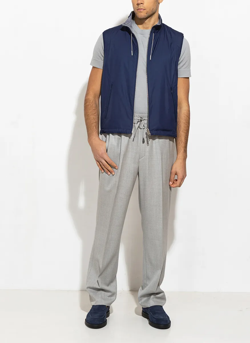 Reversible Zip-Up Vest