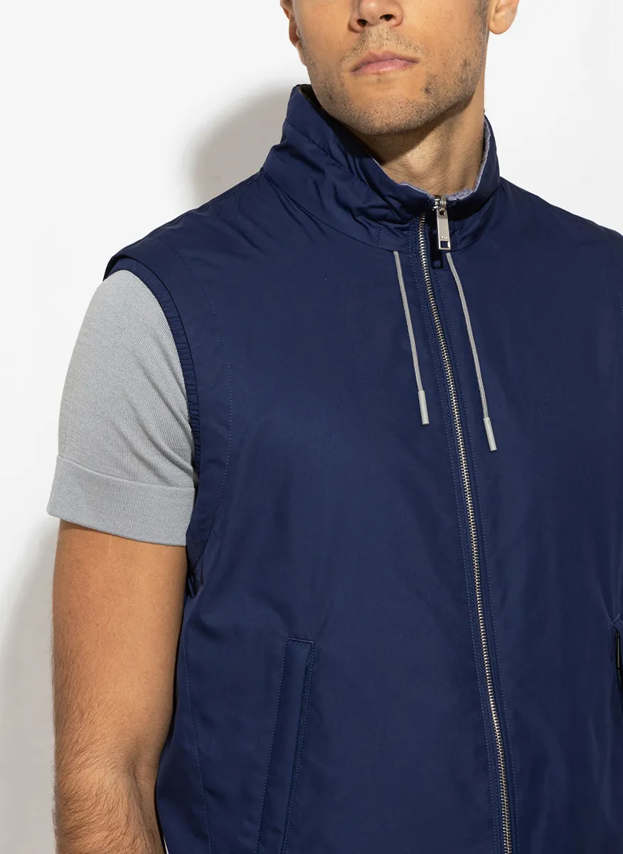 Reversible Zip-Up Vest