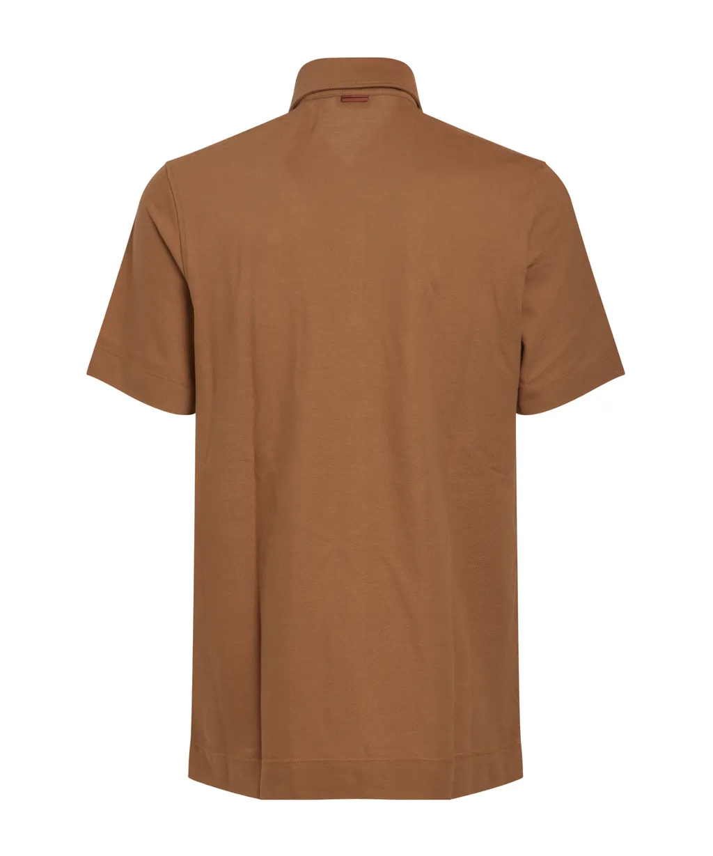 Short-Sleeved Polo Shirt