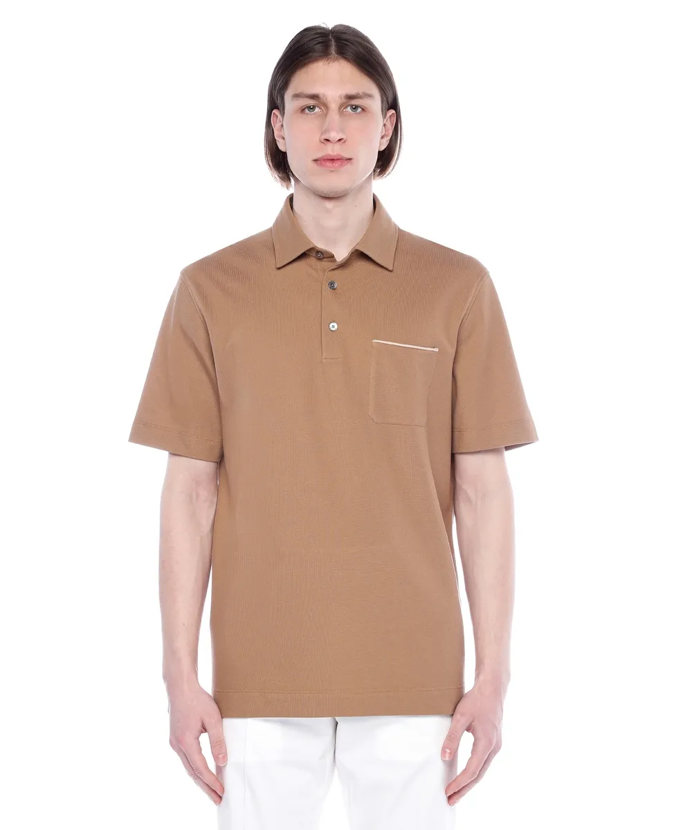 Short-Sleeved Polo Shirt