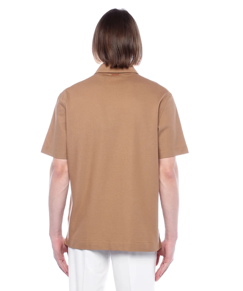 Short-Sleeved Polo Shirt