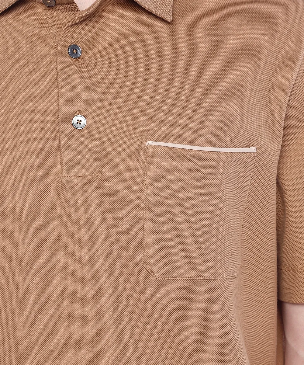 Short-Sleeved Polo Shirt