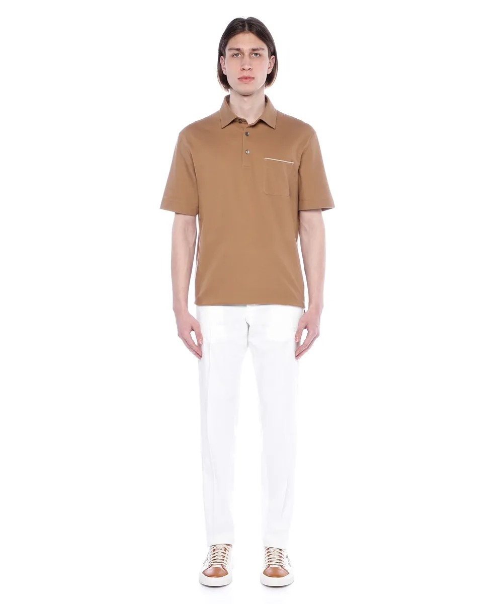 Short-Sleeved Polo Shirt