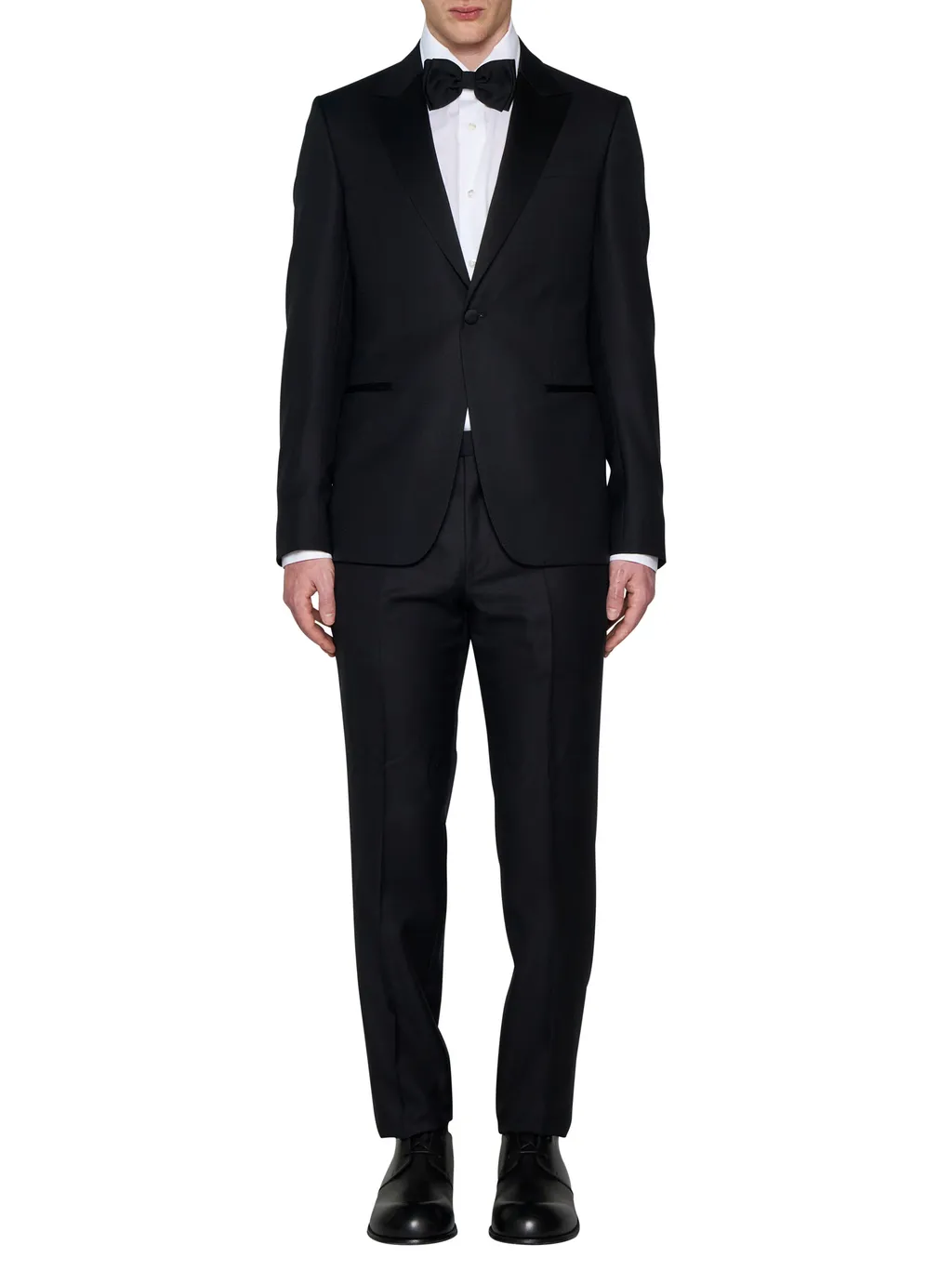 Single-Breasted Two-Piece Tailored Suit