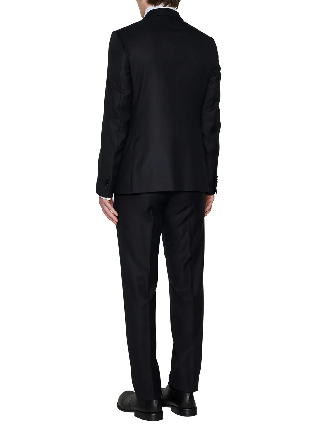 Single-Breasted Two-Piece Tailored Suit