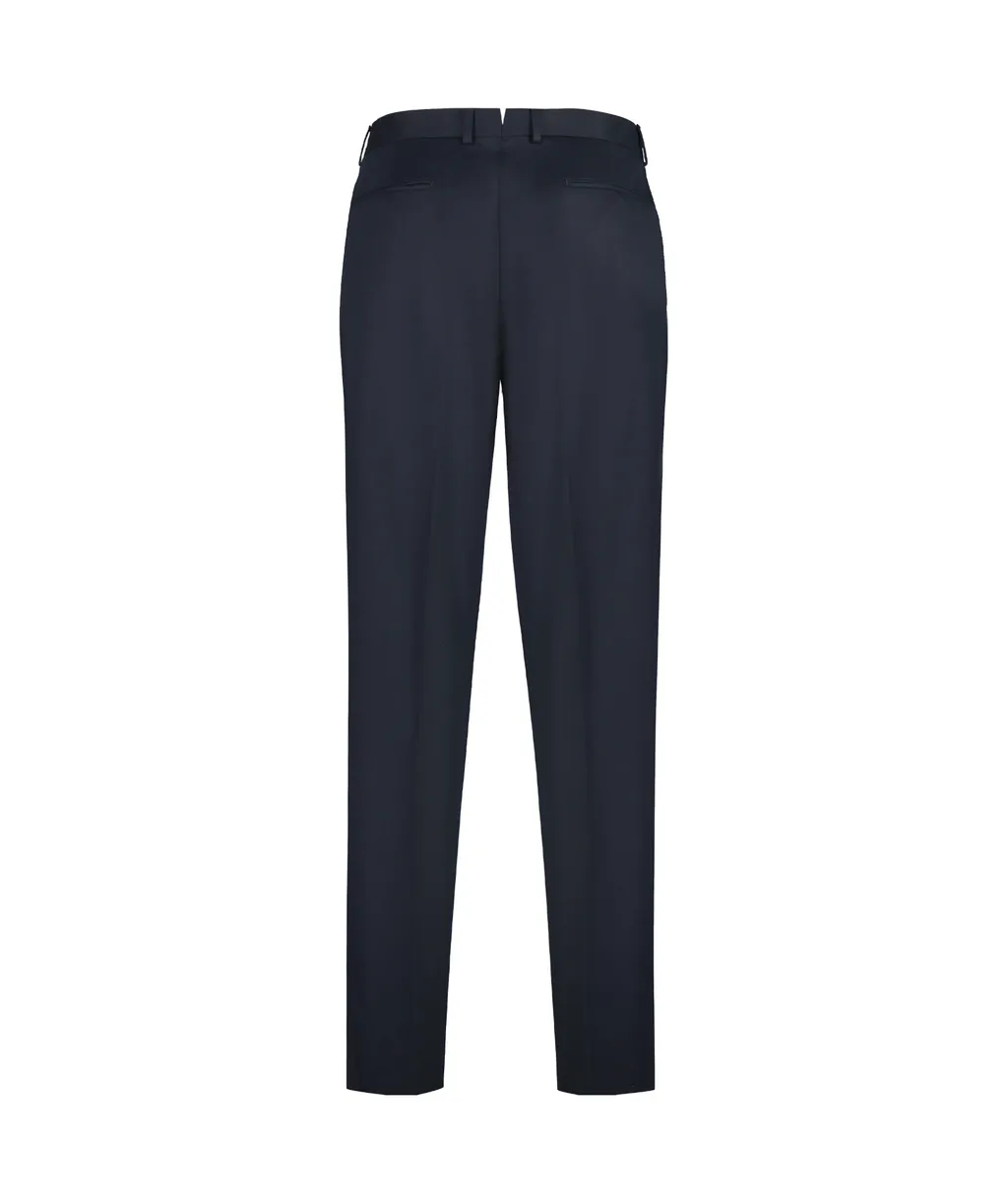 Jetted-Pocket Tailored Trousers
