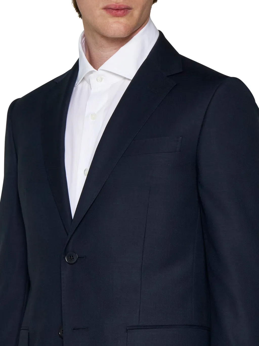 Single-Breasted Straight Leg Tailored Suit