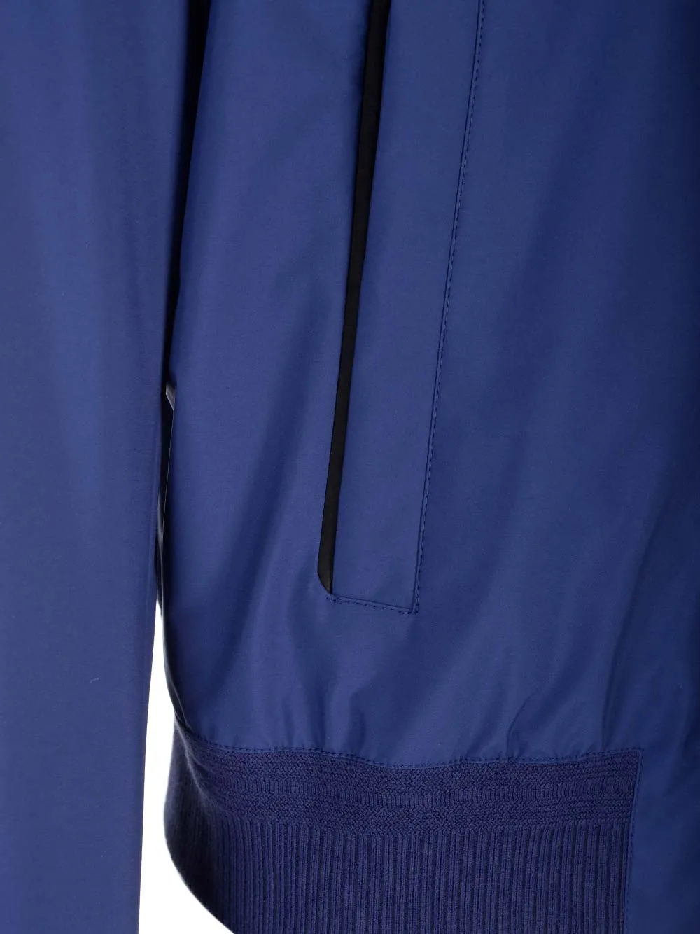 Zipped Bomber Jacket
