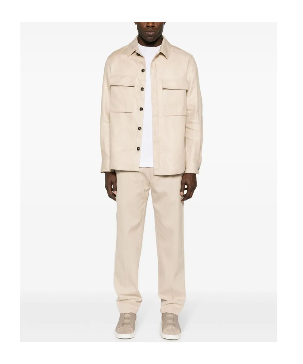 Belt Ring Casual Pants